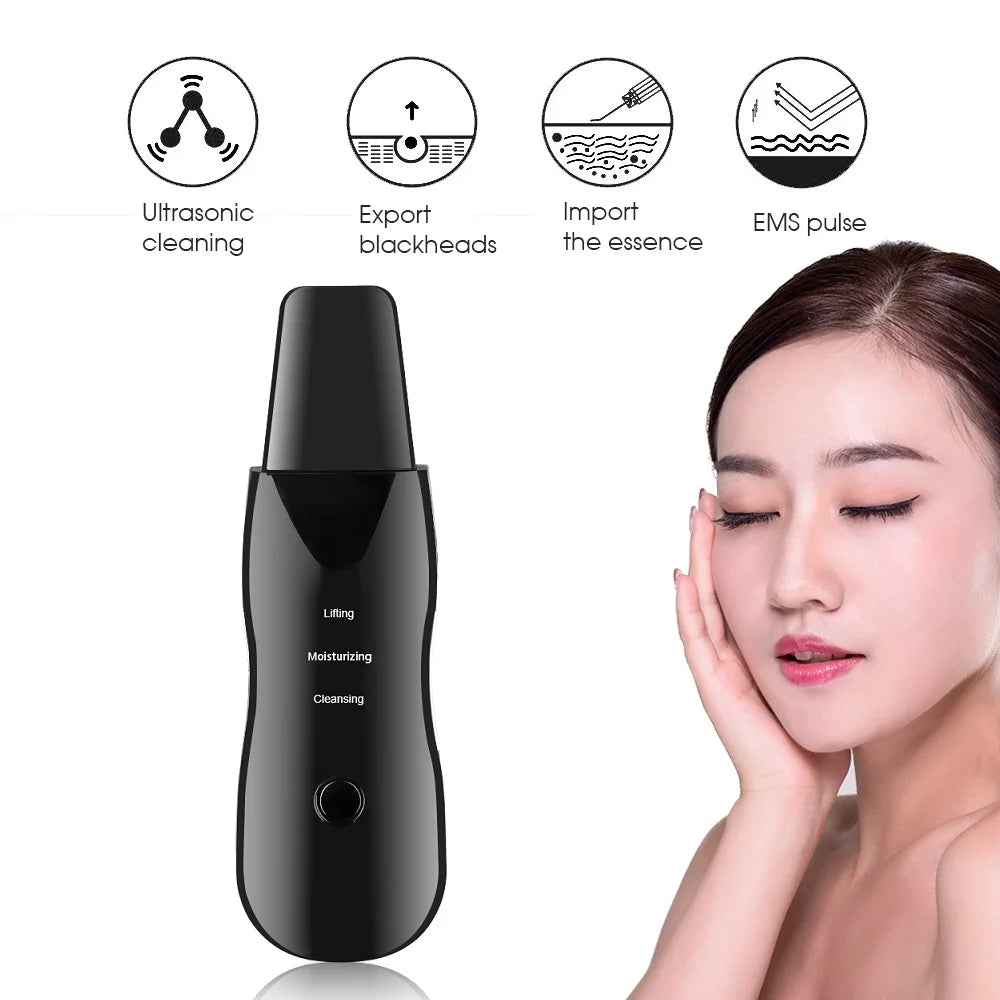 Vibration Facial Skin Scrubber