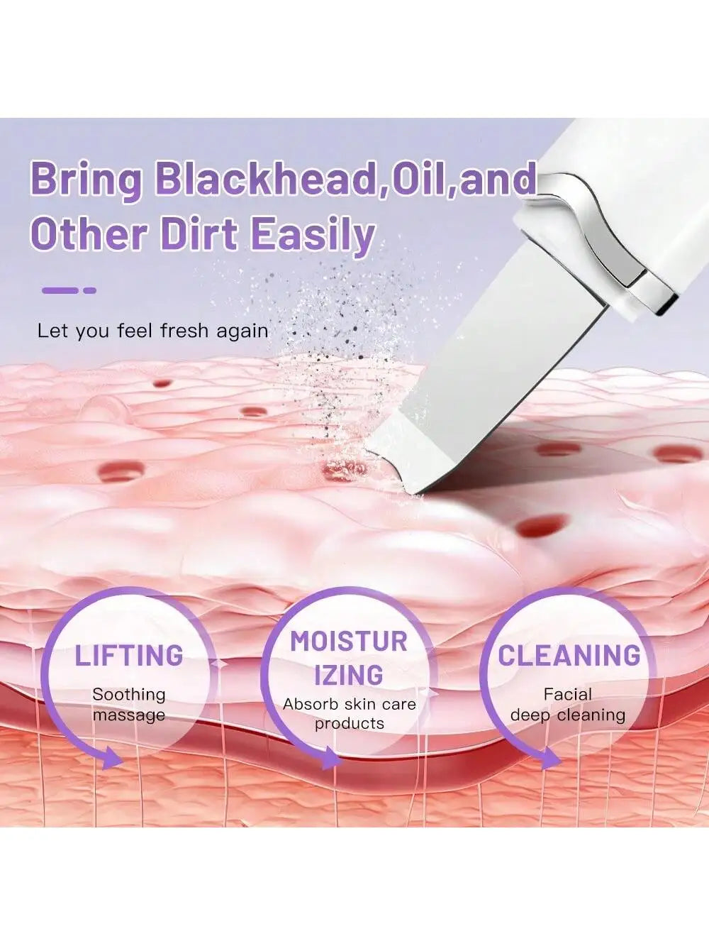 Ultrasonic Facial Scrubber