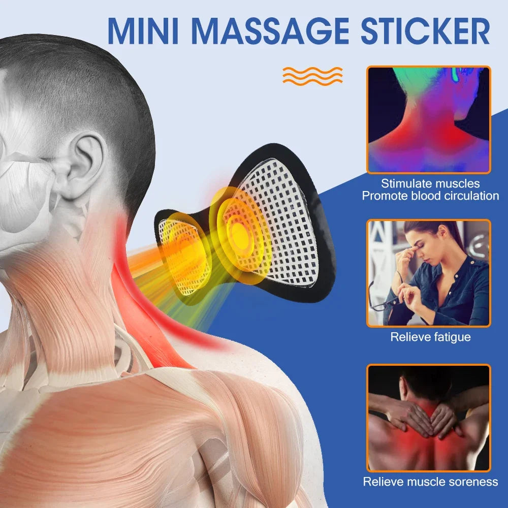 Catchy You Mini EMS Neck & Body Relaxation Massager