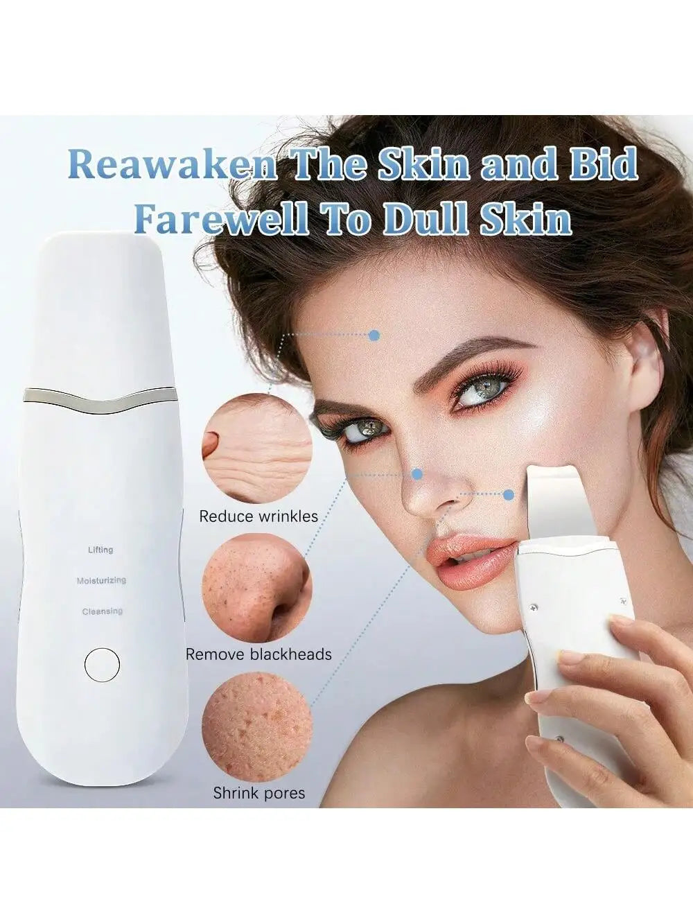 Ultrasonic Facial Scrubber