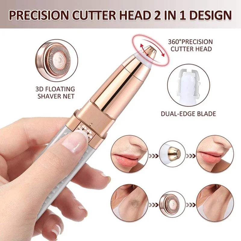 2-in-1 Women’s Electric Epilator & Shaver