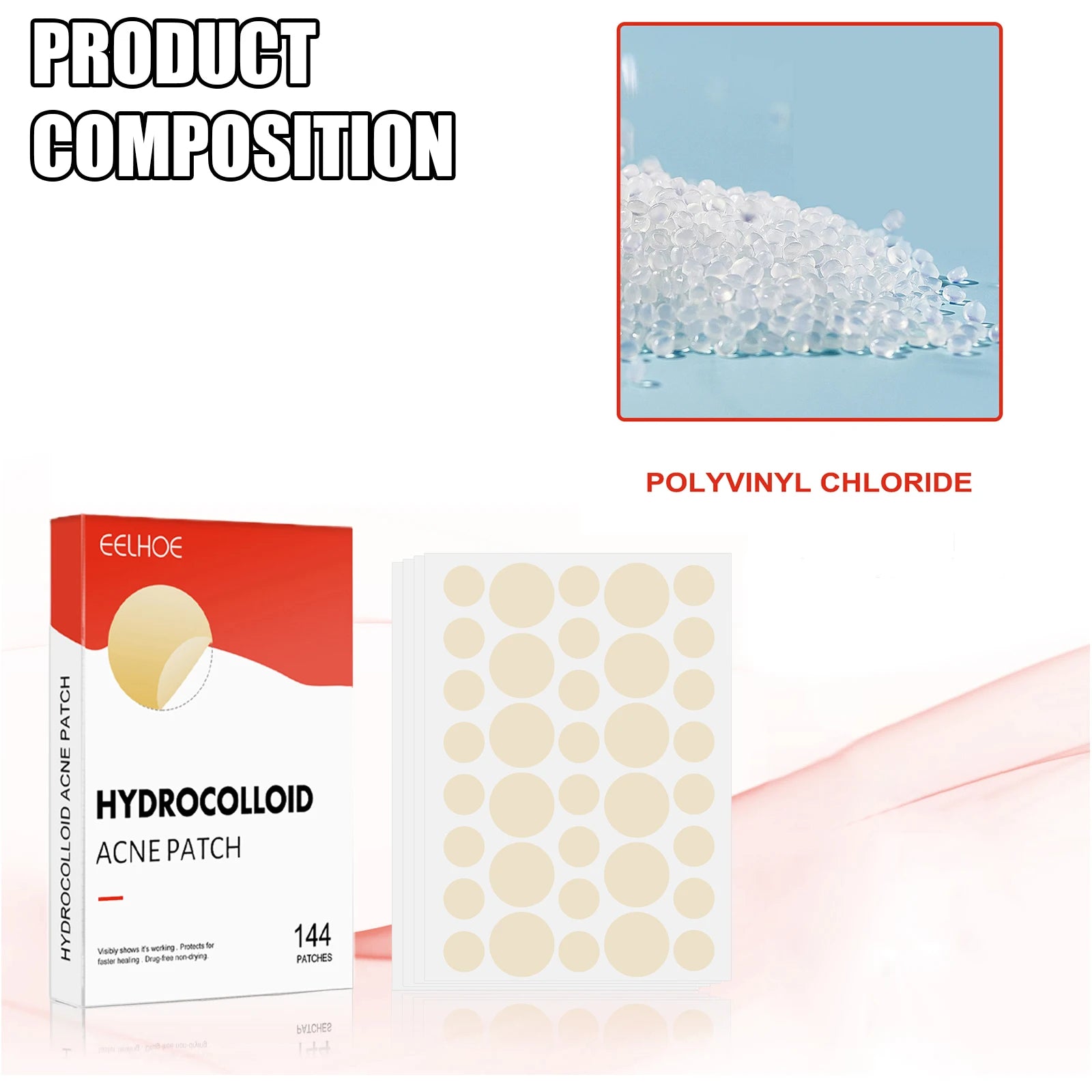 Hydrocolloid Acne Patches – 2 Sizes